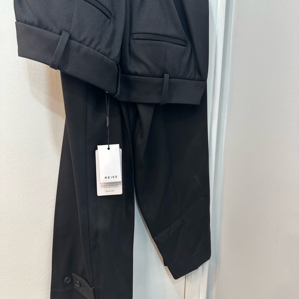 Reiss Black Classic Pantsuit